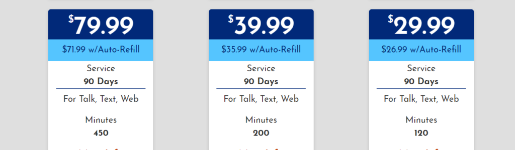 Basic phone plans